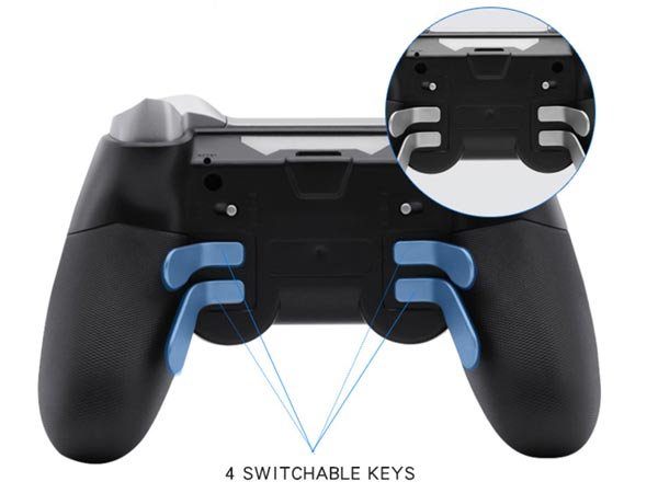 ps4 gamepad(switchable buttons)