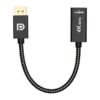 DisplayPort to HDMI male to female adapter cable