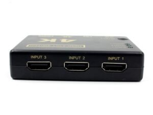 HDMI splitter three in one out with remote control