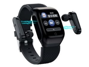 Smart watch with Bluetooth earphone heart rate IP67