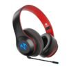 bluetooth gaming headset(black red)