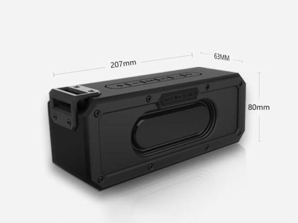 waterproof bluetooth speaker(size)