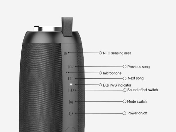 wireless outdoor speaker(button)