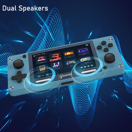 portable handheld console(speakers)
