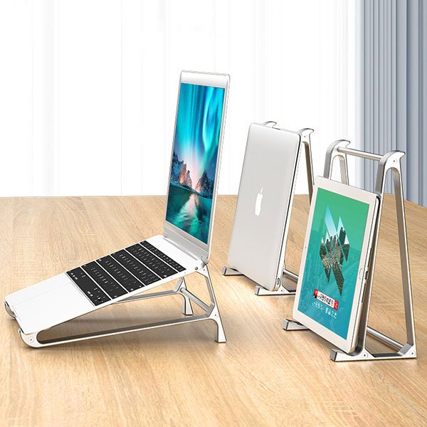 vertical laptop stand