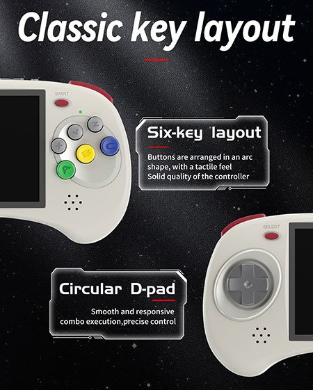 android portable game console(layout)