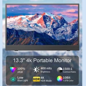 color range-4k travel monitor