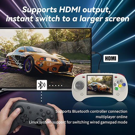 handheld emulator console(hdmi output)