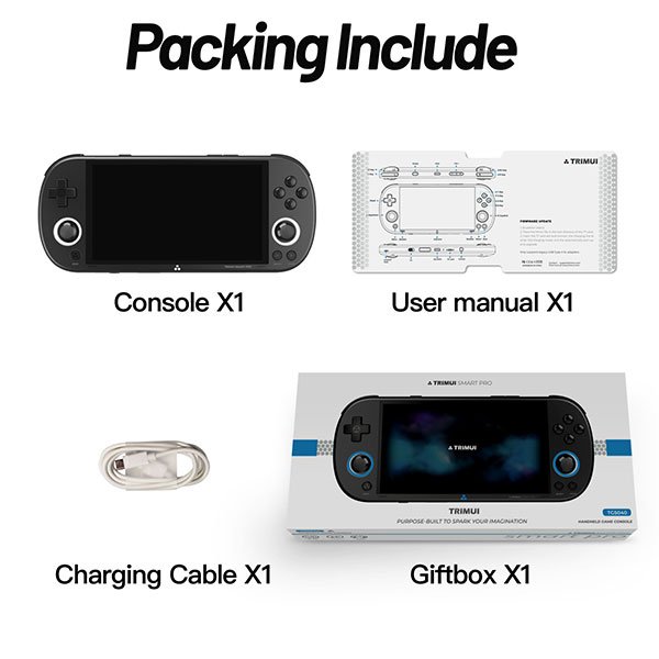 handheld emulator console(packing list)