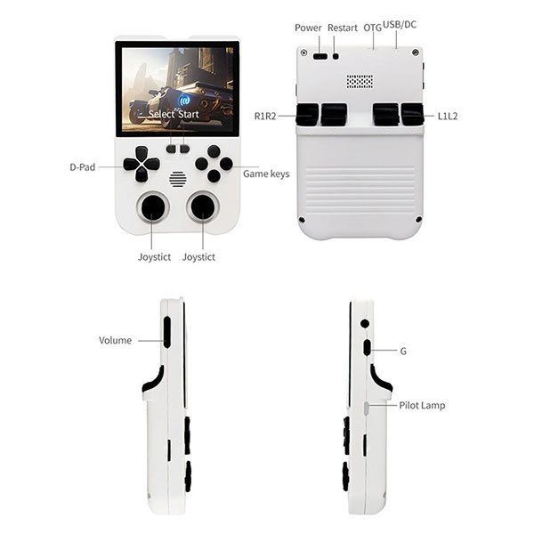 portable emulator console(keys)